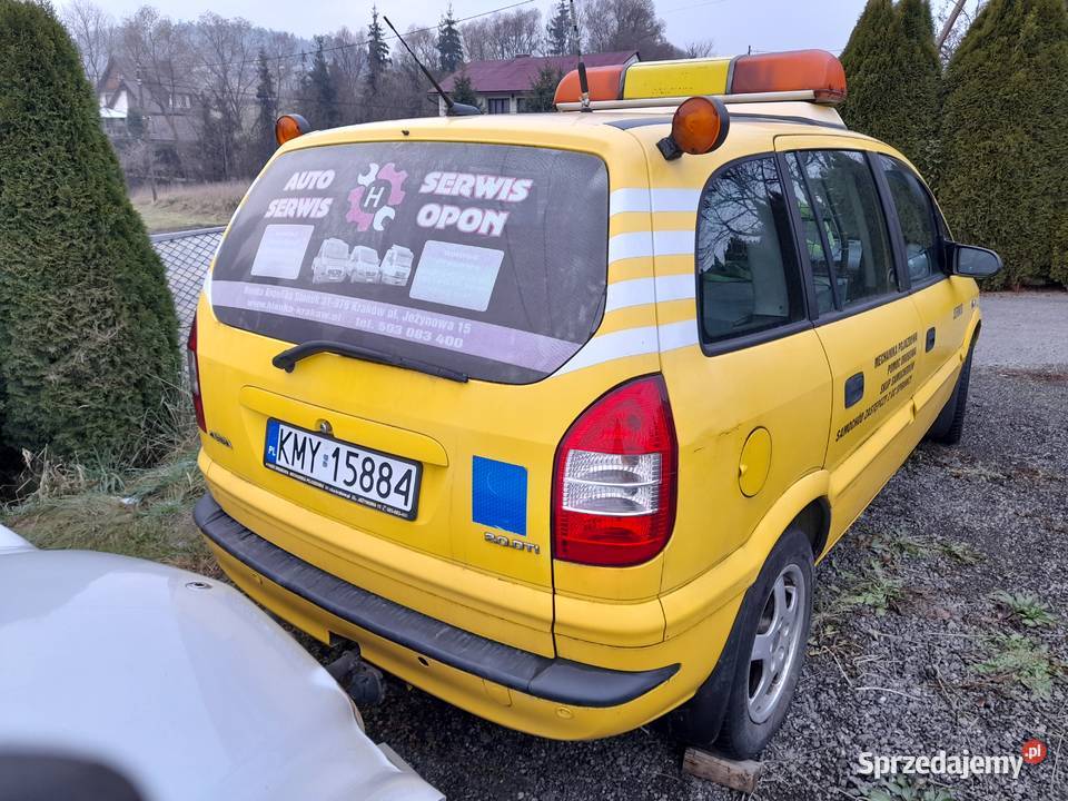 Zafira pomoc drogowa specjalny zabudowa ADAC Rabka-Zdrój