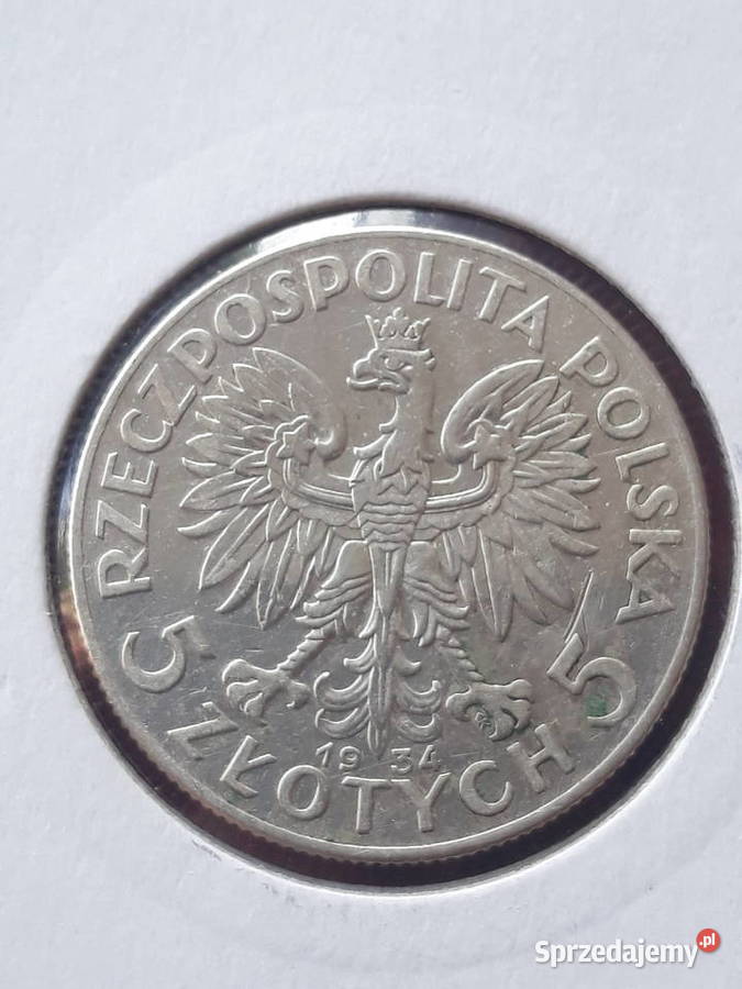 5 Głowa kobiety 1934 r 1 ładna Konin