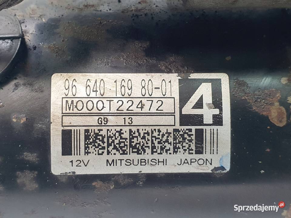 ROZRUSZNIK Peugeot 307 16 HDI Mitsubishi Motoryzacja
