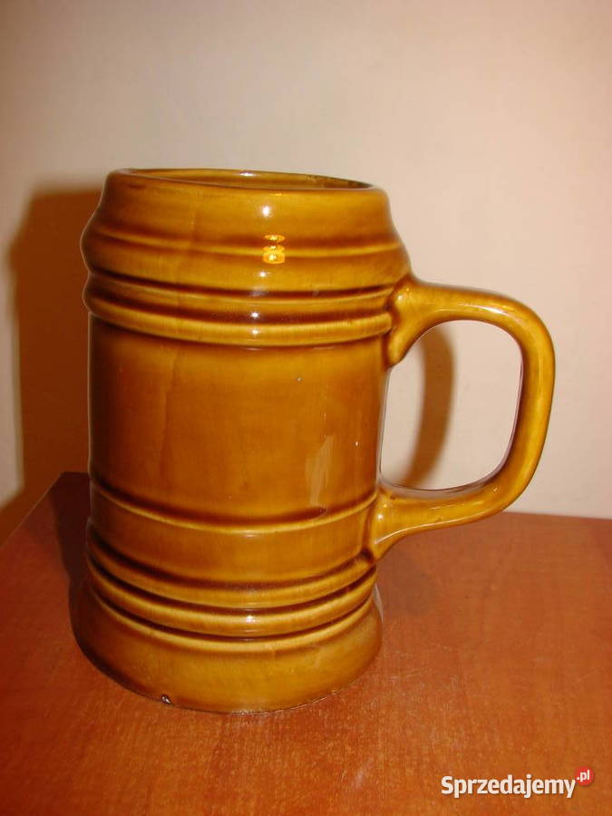 Chodzież porcelitowy kufel Pruszcz Gdański