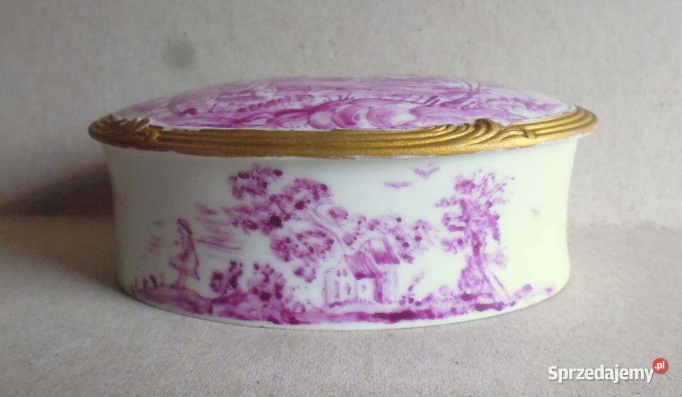 Szkatuła Porcelanowa Epiag Pirkenhammer mazowieckie Warszawa