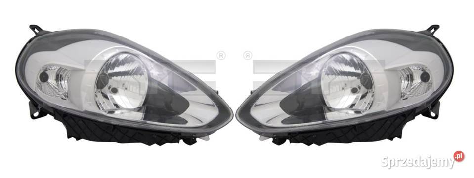 Fiat Punto Evo Reflektor przedni lampa przednia Łódź