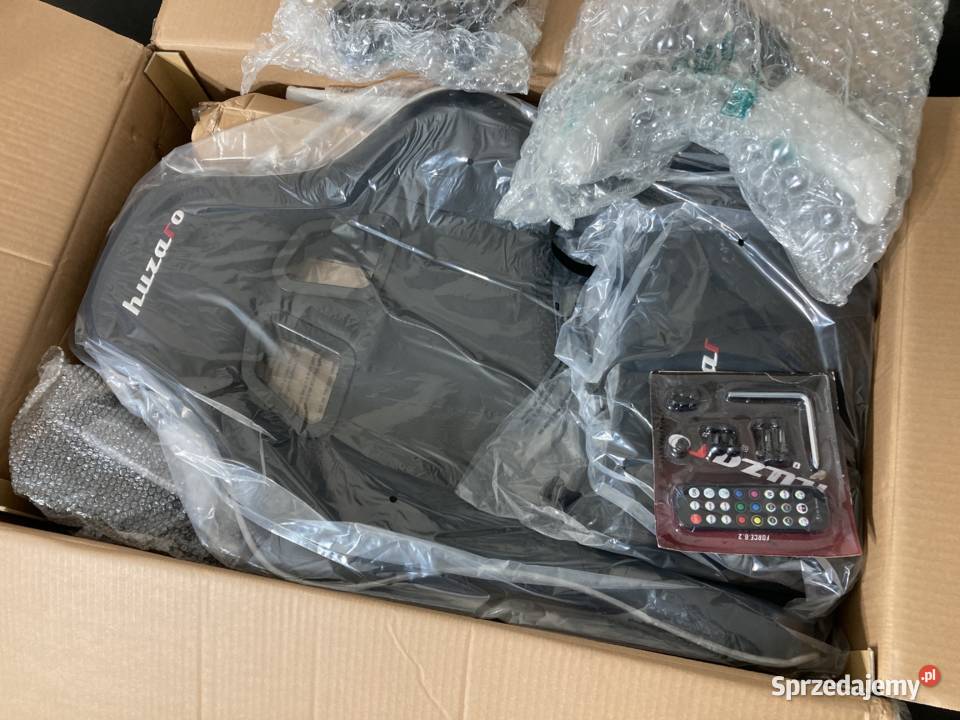 Fotel gamingowy Huzaro Force 62 Black RGB