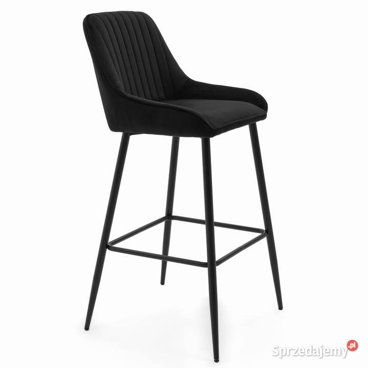 Czarny Hoker Tapicerowany Passo Wysyłka 24H sprzedam