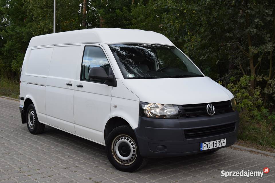 Volkswagen Transporter 20 TDI 140 SALON Super Rok produkcji 2012 Zielona Góra