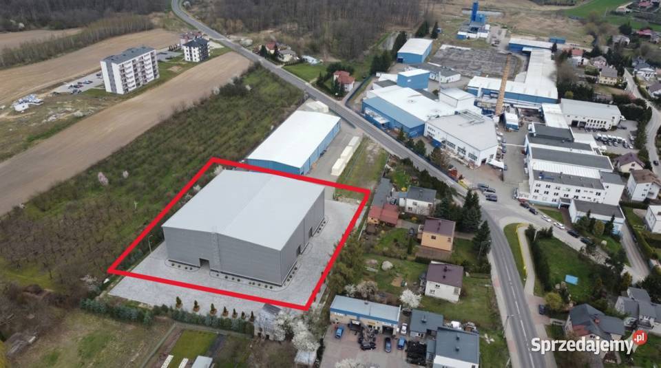 Nowa hala produkcyjno-magazynowa 2 037 m² | duży plac | Rypin