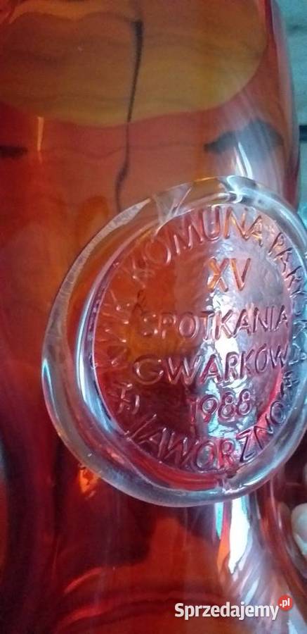 Kolekcjonerski duży kufel prl Przedbórz