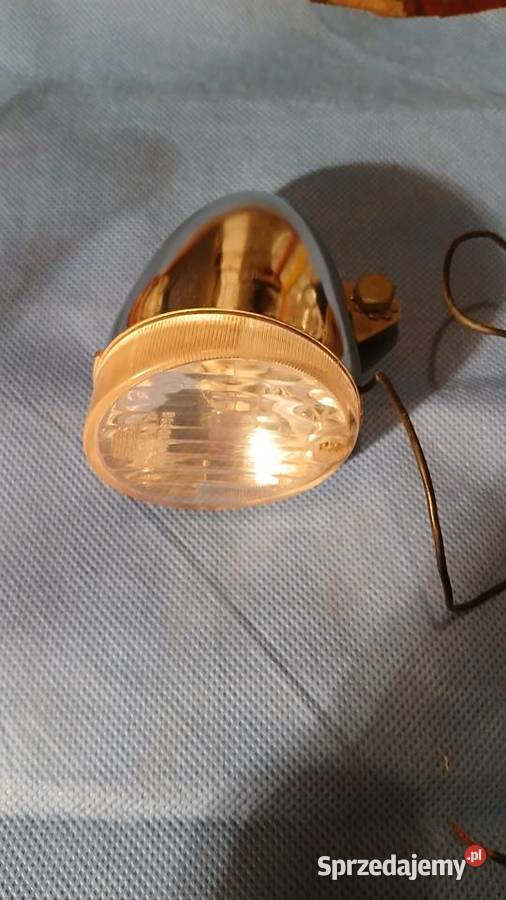 Sprzedam lampę rowerową retro Zgierz sprzedam