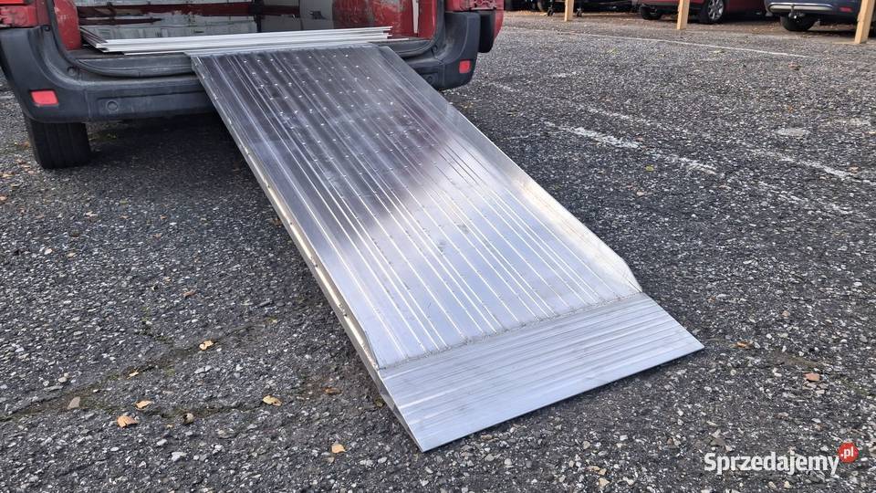 Rampa Aluminiowa 215 x 80 Panelowa Ranty Najazd Proszowice sprzedam