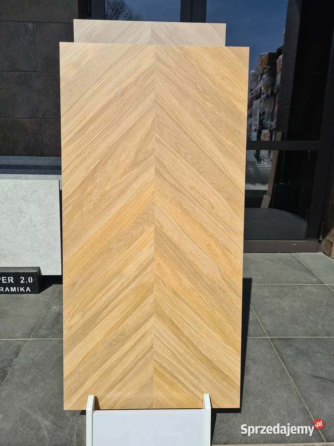 PŁYTKA gres CHEVRON OAK MAT 60X120 GAT 1 tanio łódzkie Opoczno