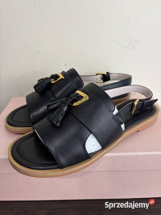 KlapkiSandały Coccinelle Black Beat Selleria Warszawa