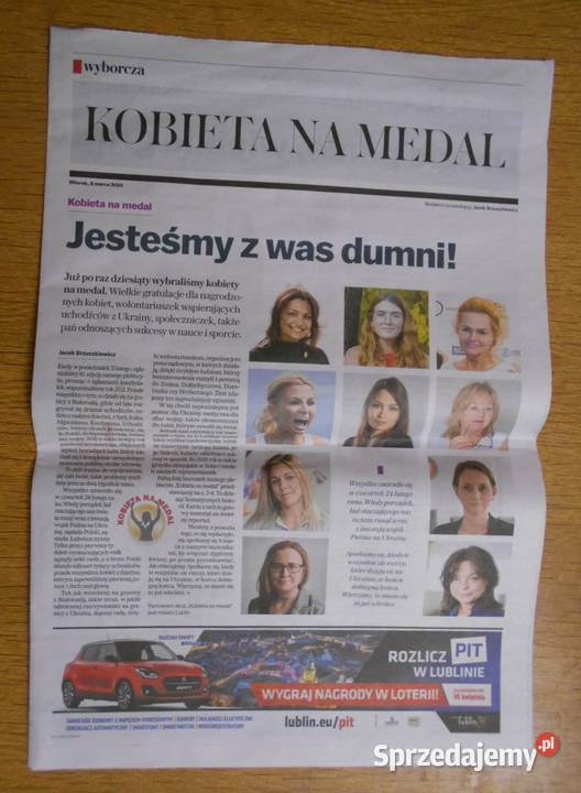 Kobieta na medal Gazeta Wyborcza Książki i Podręczniki Parczew