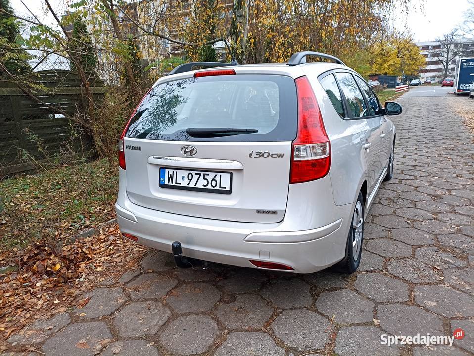 Hyundai i 30 cw blue conford 16 crdi kombi 90 Rok produkcji 2011 Legionowo