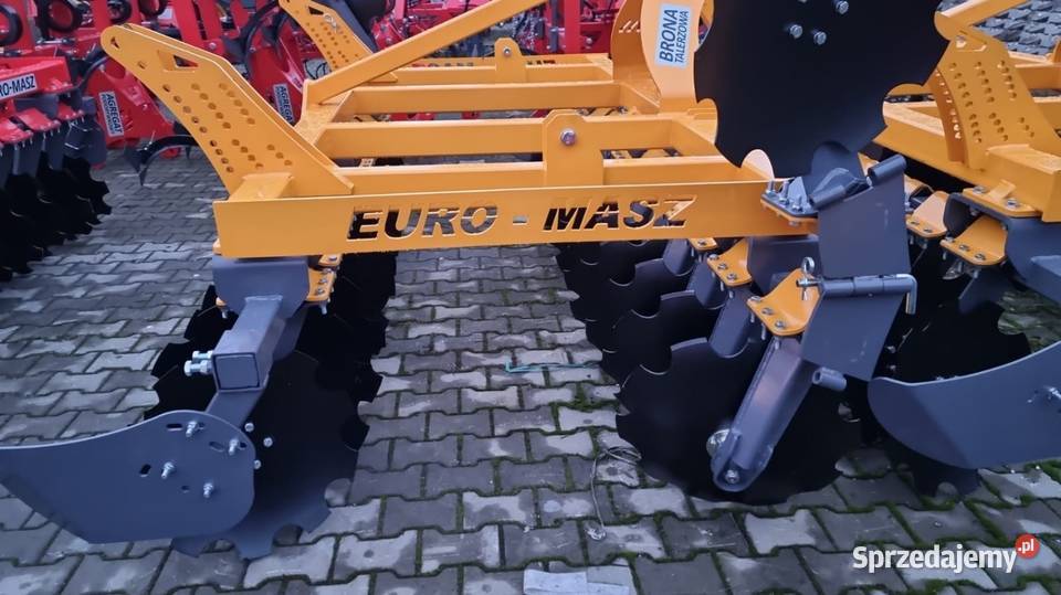 Brona talerzowa Euromasz 25m 27m 3m rozstaw 90 lubelskie Kock