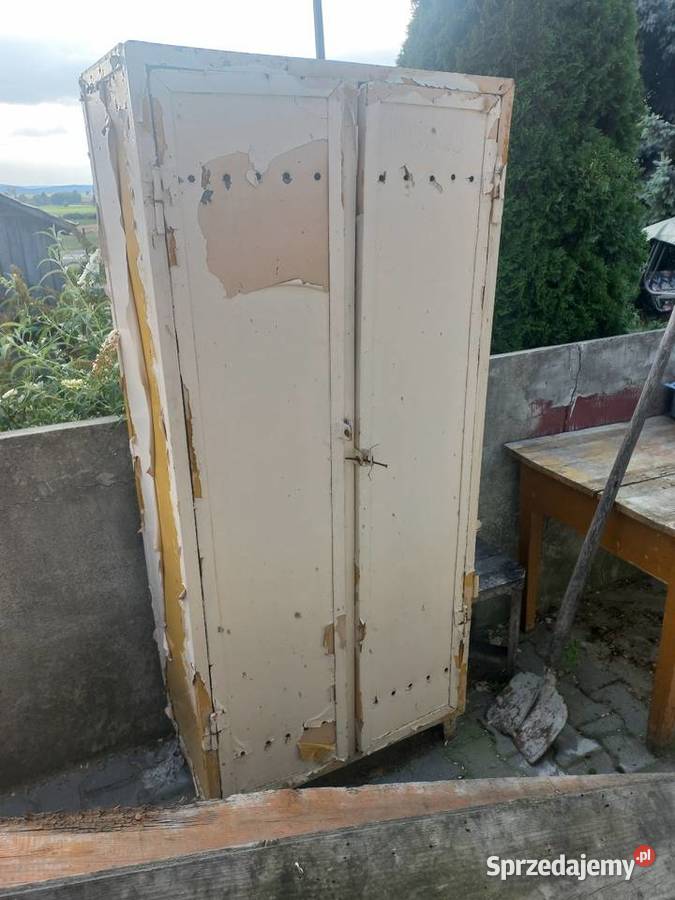 Szafki metalowe stare