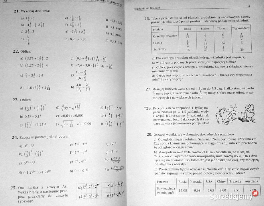 Matematyka z plusem 3 Zbiór zadań Marcin Barun Chełm