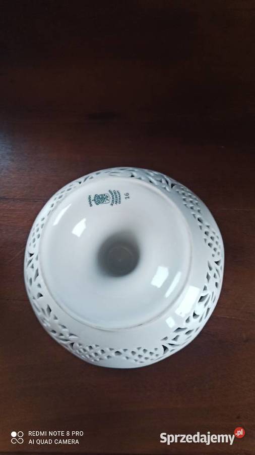 Patera na nodze ażur Schumann Arzberg Bavaria Gdańsk