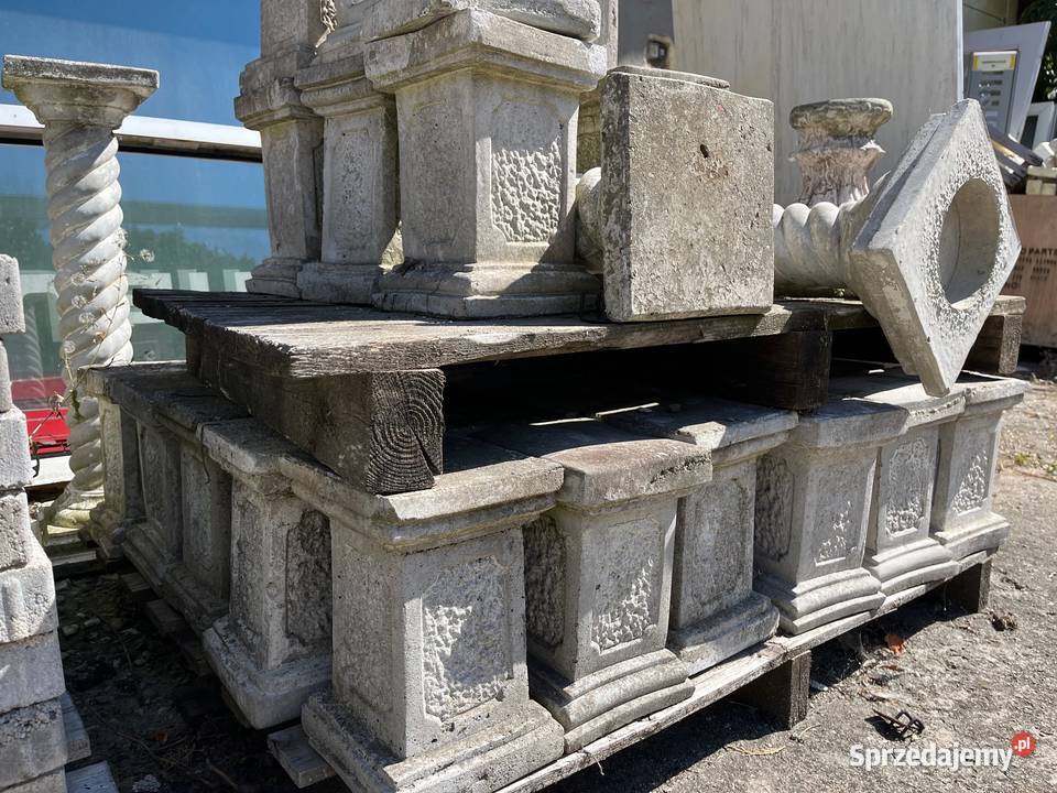 Ogrodowe kolumny z betonu różne wielkości Opole