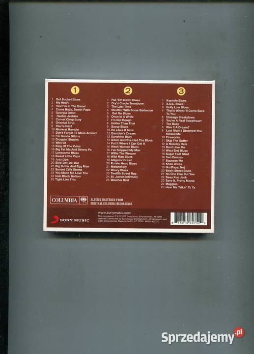 The Real Louis Armstrong 3 CD Płyta CD Kultura i Rozrywka Szczecin