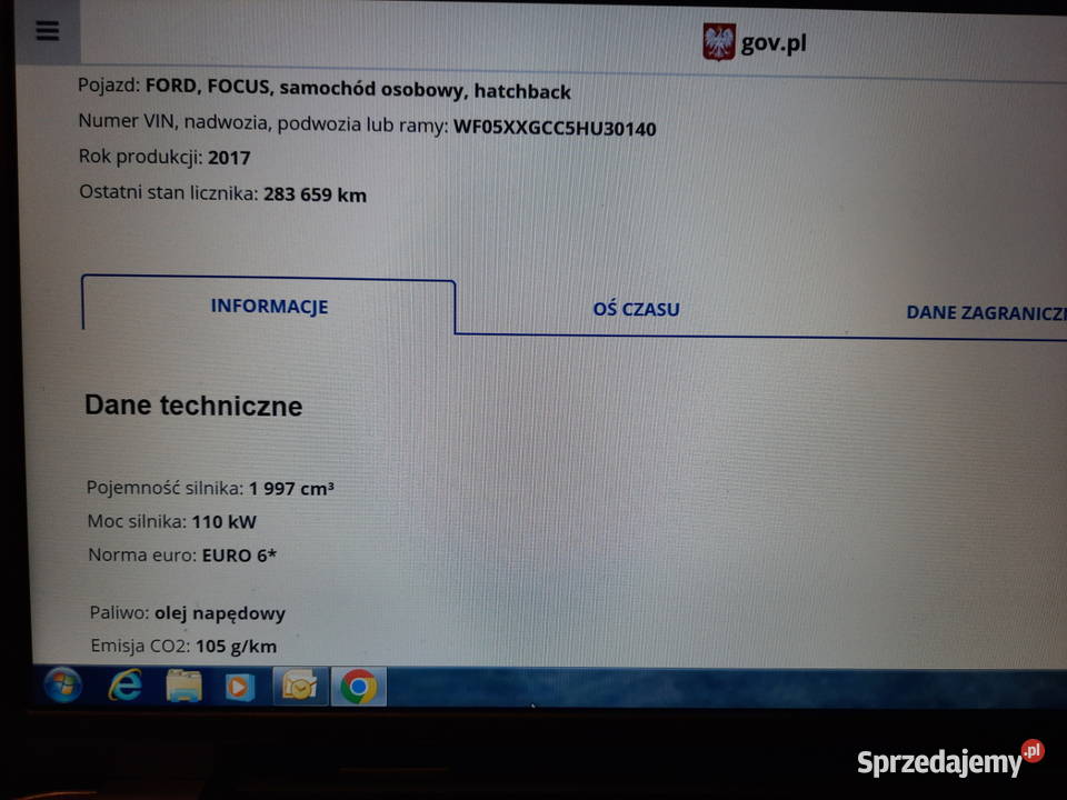 Ford Focus 20TDCI 185 salon bezwypadkowy isofix Wałbrzych sprzedam