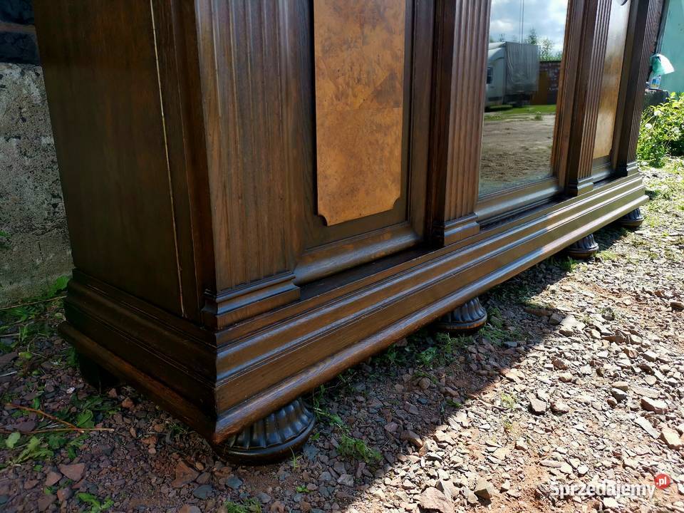 Elegancka witryna biblioteka ok 1920r antyk