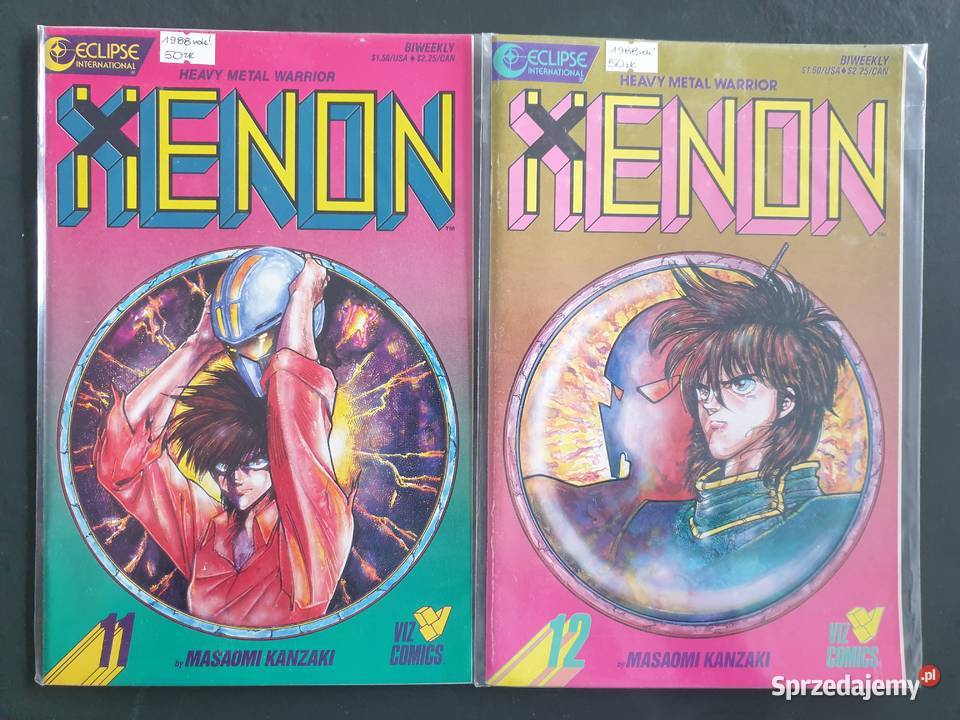 Manga Heavy Metal Warrior Xenon 14 komiksów USA