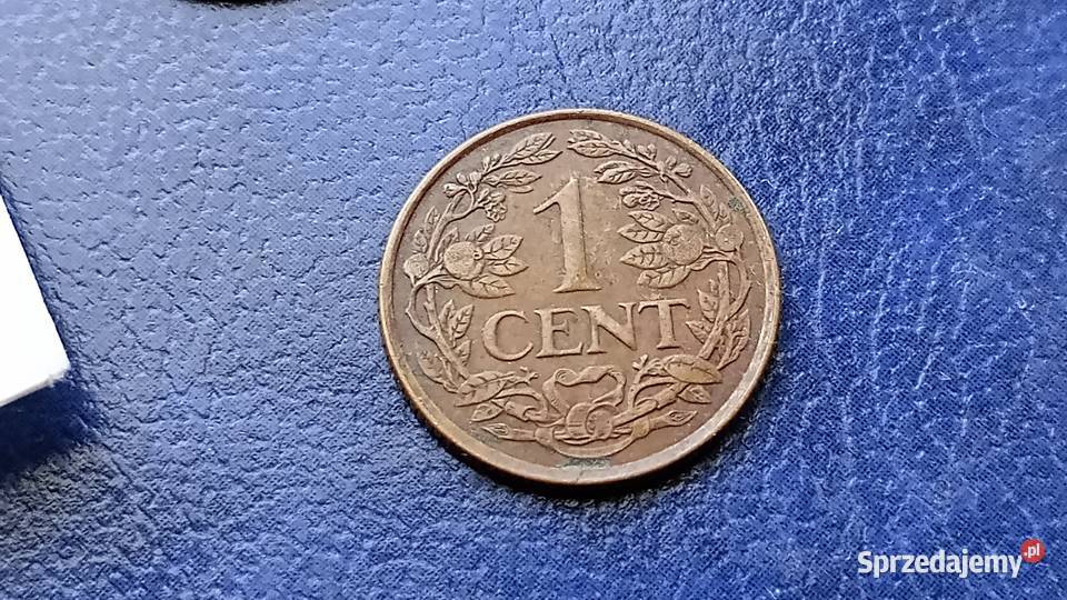 Stare monety 1 cent 1963 Antyle Holenderskie podkarpackie