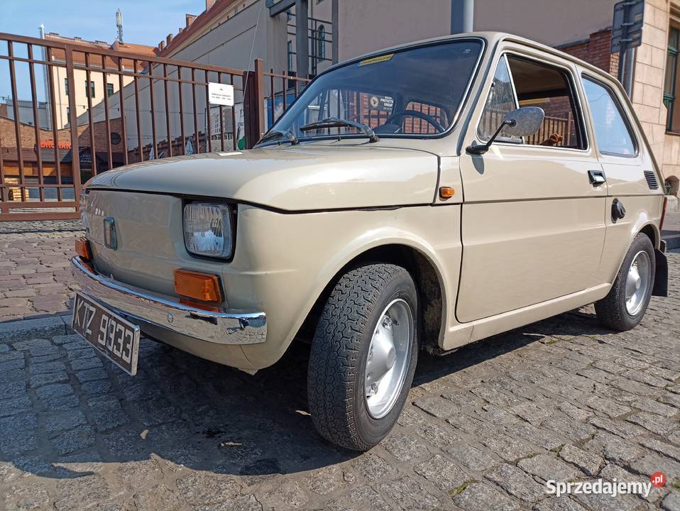 Polski Fiat 126p pierwsza seria 600 Oryginał 100 126 śląskie Sosnowiec