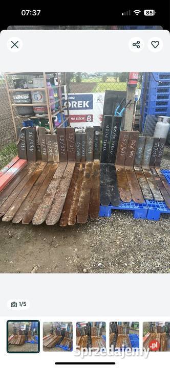 Widły do wózka widłowego widlaka ładowarki Pajęczno