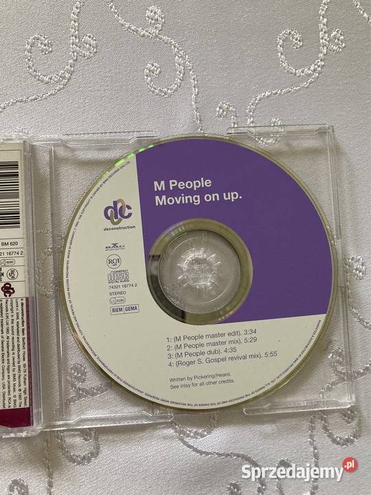 Płyta CD Single M People Moving On Up Klasyka Płyty i kasety Muzyka Czerwionka-Leszczyny