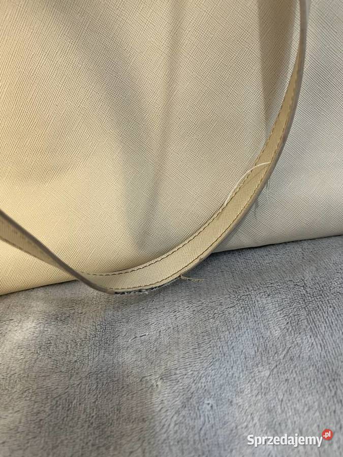 Torba torebka shopper beżowa kremowa podkarpackie