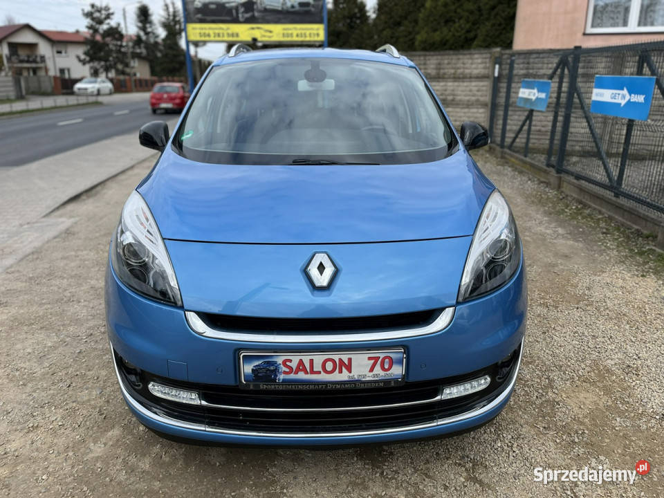 Renault Grand Scenic 12 7osób Grzane Skóry Navi manualna Częstochowa