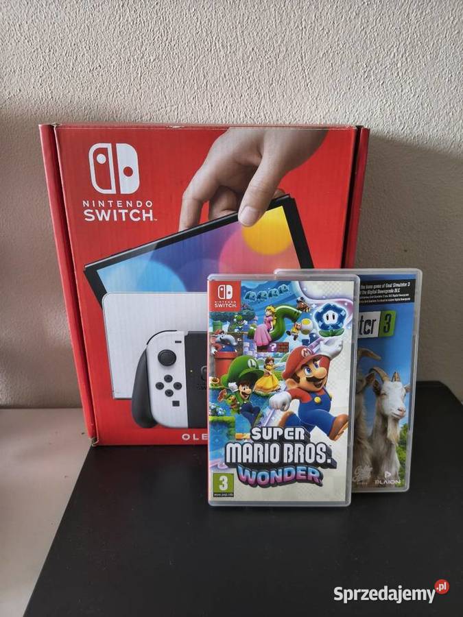 Sprzedam Nintendo switch OLED Gry komputerowe i konsolowe Aleksandria