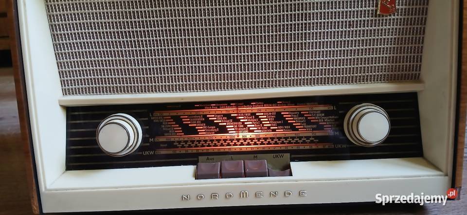 Radio lampowe firmy Normende małopolskie Kraków sprzedam