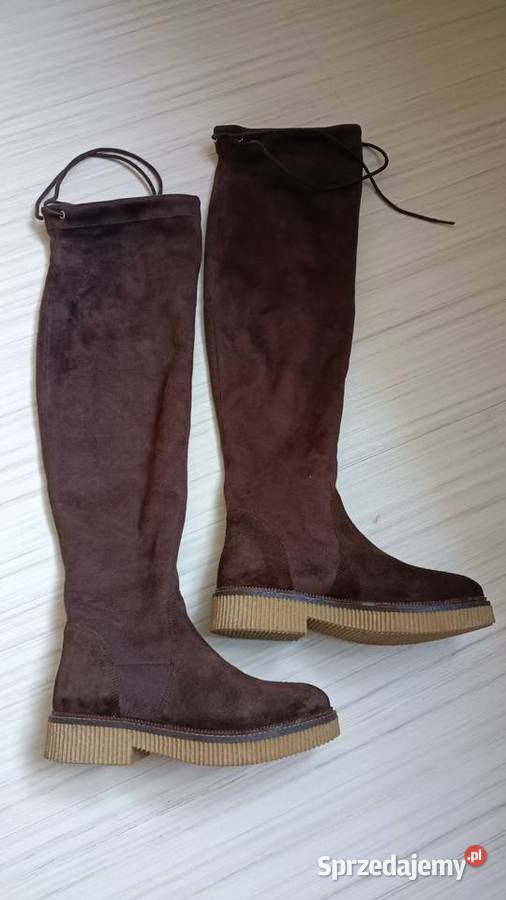 kozaki damskie muszkieterki ESPRIT Kozaki śląskie