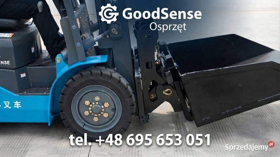 Wózek widłowy LPG Heli CPQD35 35t 35m 2014 regulowane widły Elbląg