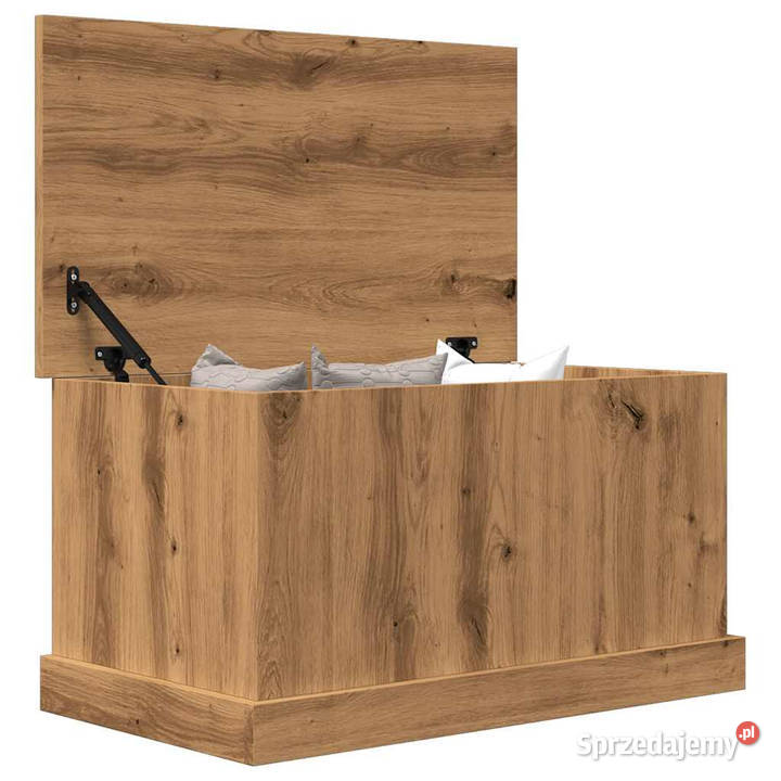 Skrzynia dąb artisan 70x40x38 materiał