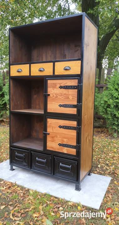 BieliźniarkaRegał industrialnySzafka Komoda loft Warszawa