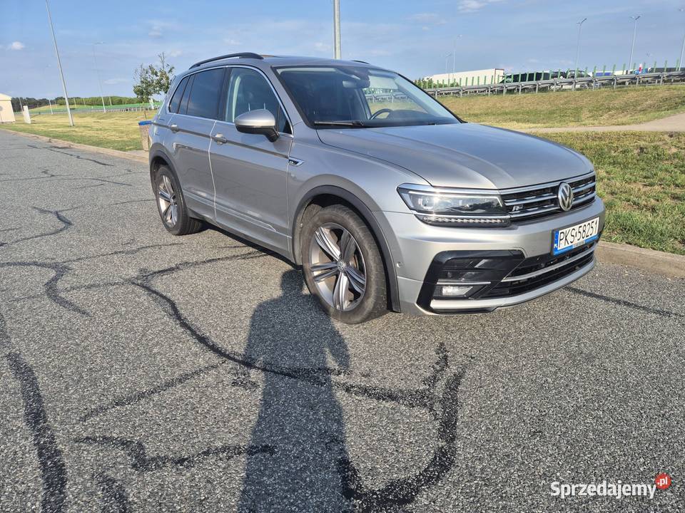 VW Tiguan 20TDI 150 RLine 2018r Śmigiel sprzedam
