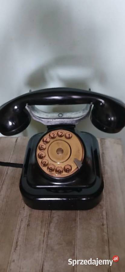 Stary telefon na tarcze z lat 40 tych Kraków