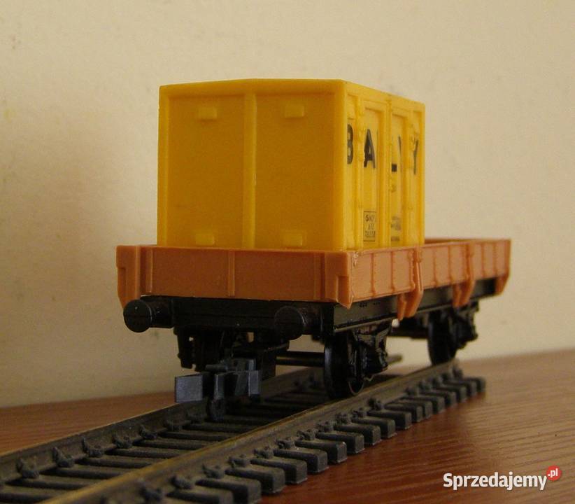 Kolejka wagon towarowy 7 H0 Jouef Łódź