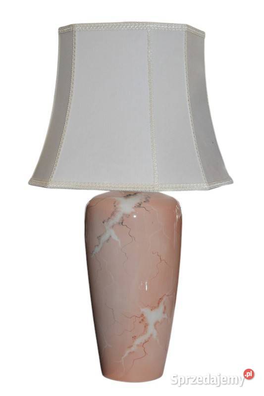 Ceramiczna lampa ręcznie malowana 273 zachodniopomorskie Szczecin