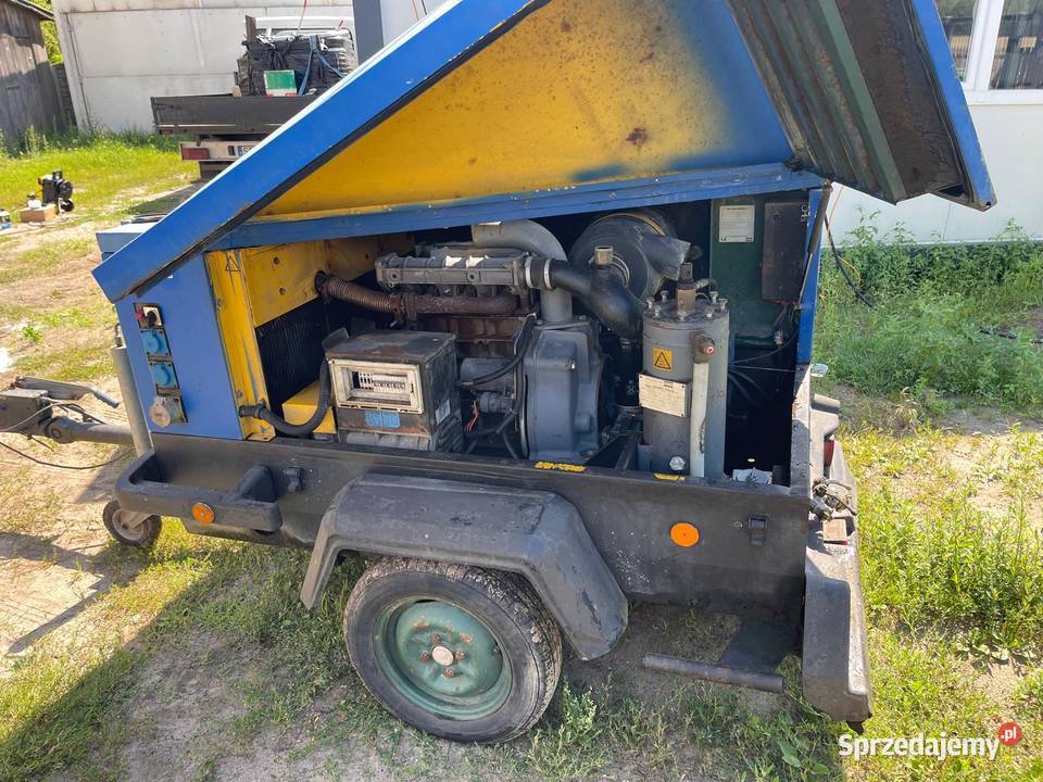 kompresor śrubowy Atlas COPCO nieuszkodzony Osiek Mały