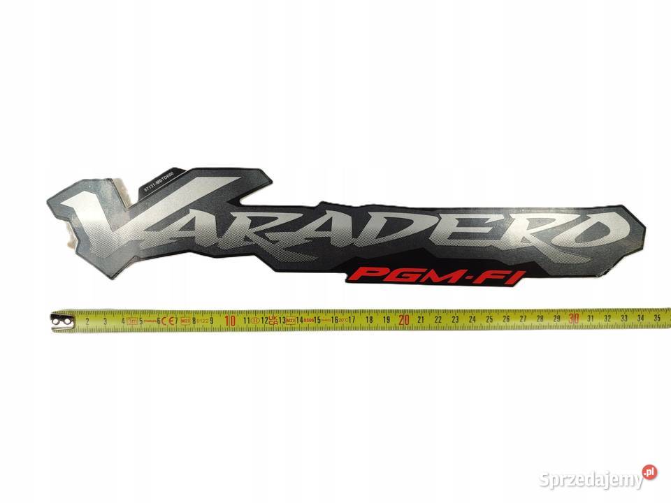 NAKLEJKA VARADERO PGMFI BOCZEK HONDA XL1000V