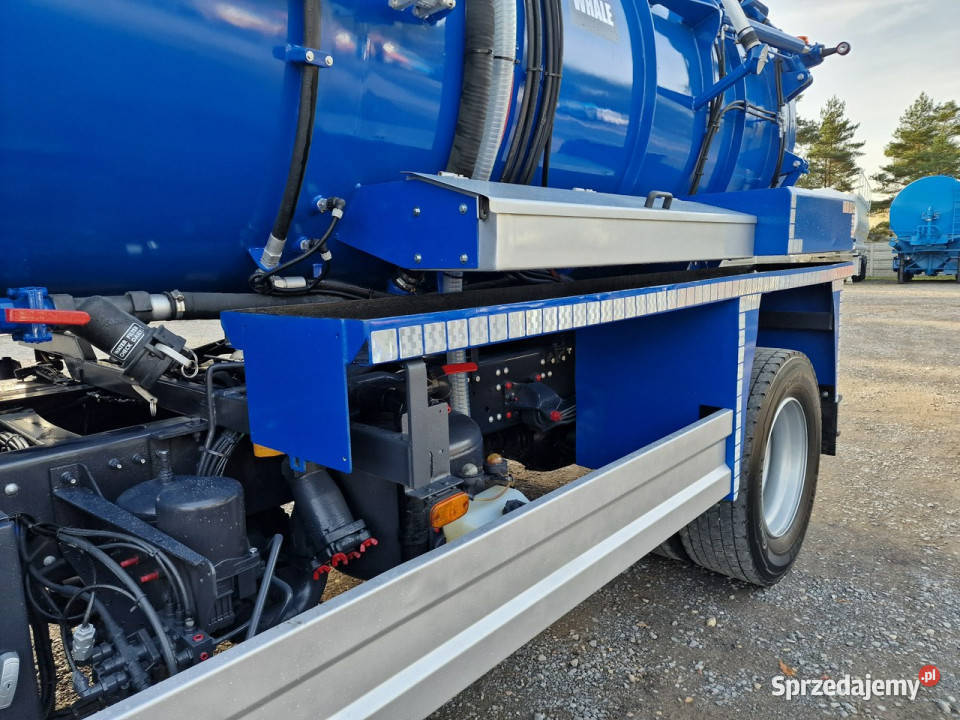 Volvo WHALE WUKO do zbierania odpadów płynnych diesel Samochody ciężarowe