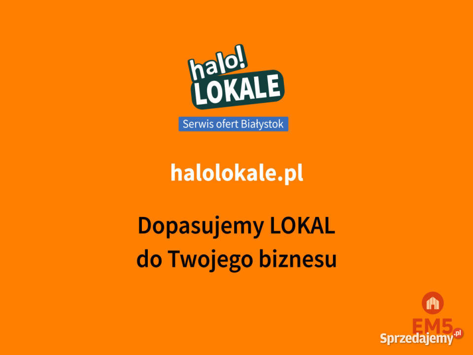Lokal wynajmę Białystok 66m2