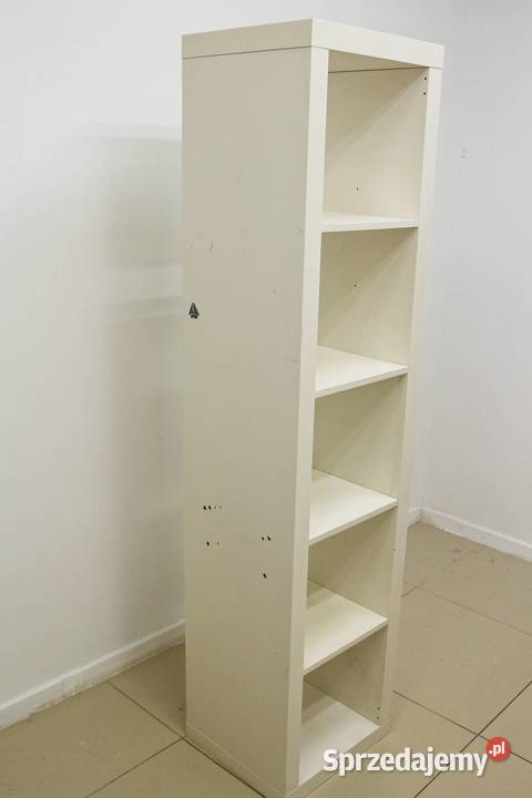 Regał IKEA KALLAX 1x5 5 przegród biały 42x182 39cm Tychy