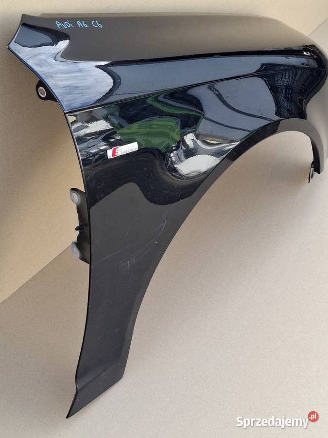 AUDI A67 C6 BŁOTNIK PRAWY PRZÓD PRZEDNI ORYGINAŁ Bieleń