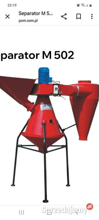 Separator ziarna M502 Siedlce