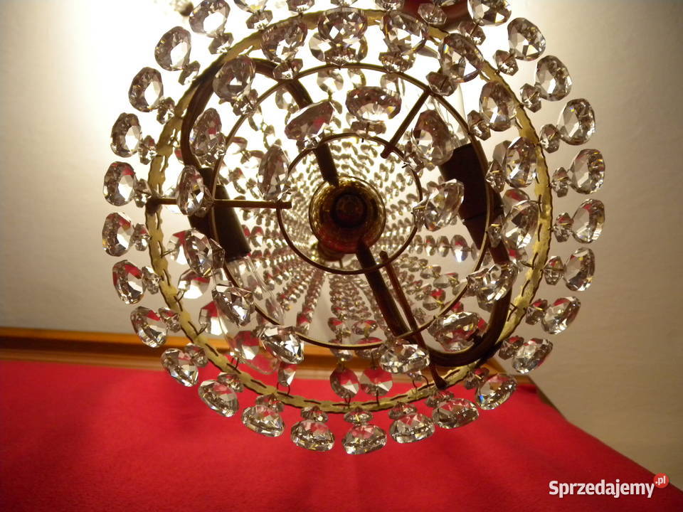 Żyrandol kryształowy Maria Theresa gruszka śląskie